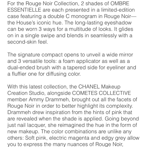 Chanel limited edition Rouge noir 5 pc bundle. - Picture 17 of 17